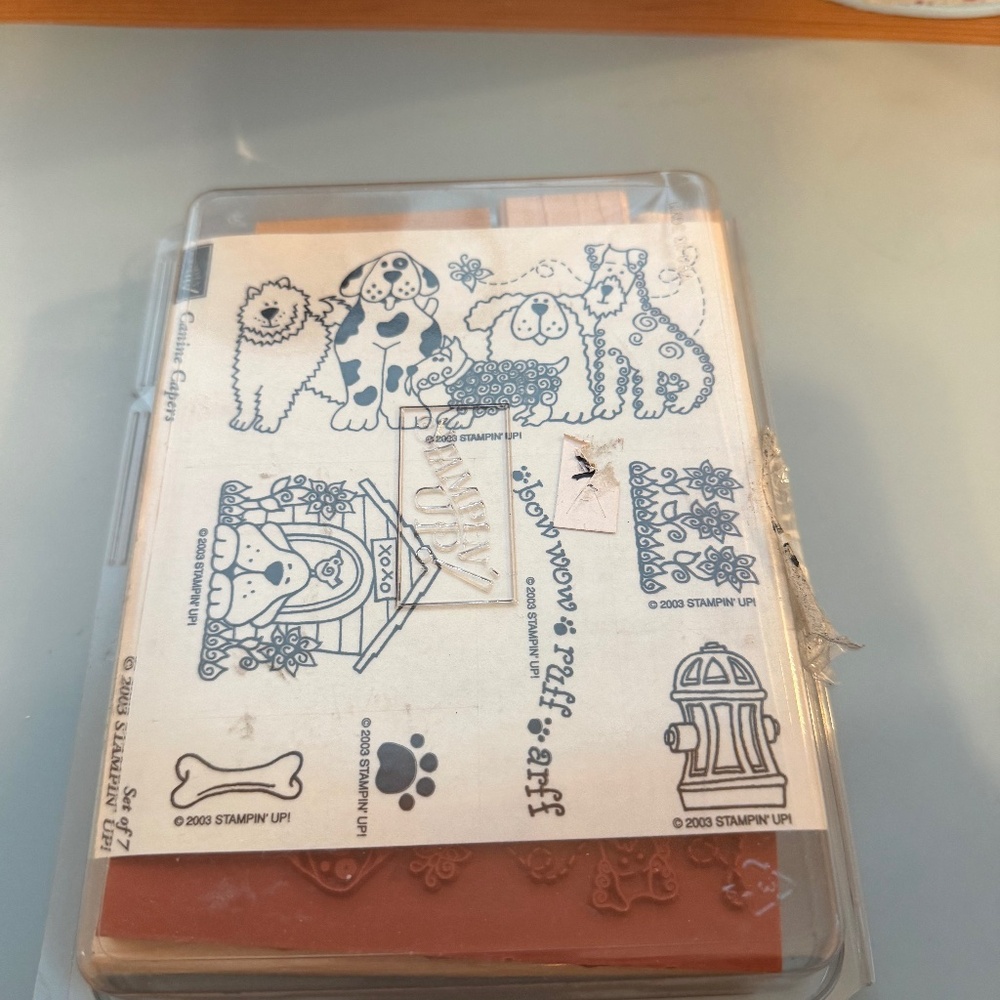 Stampin’ up Dog stamps